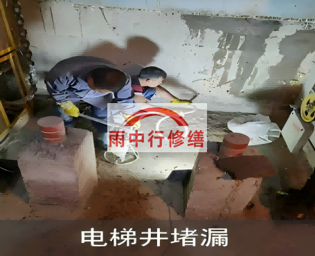 包头星雨华府电梯井堵漏案例